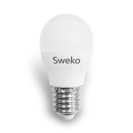 Лампа LED G45 10Вт Е27 3000К Sweko 38743